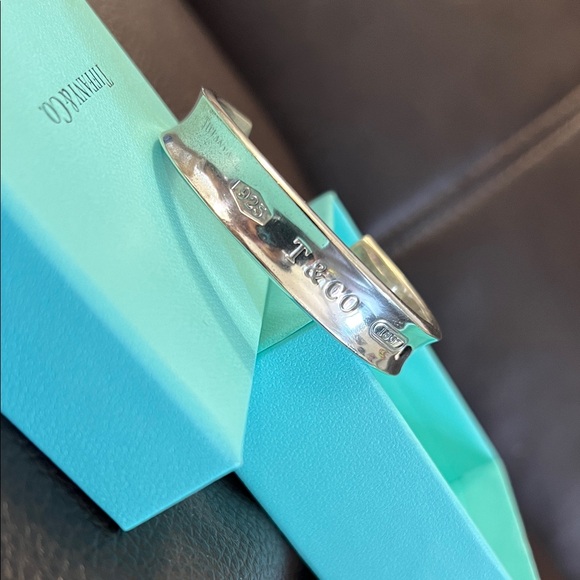 Tiffany & Co. Sterling Silver 1837 Cuff Bracelet - Picture 1 of 10